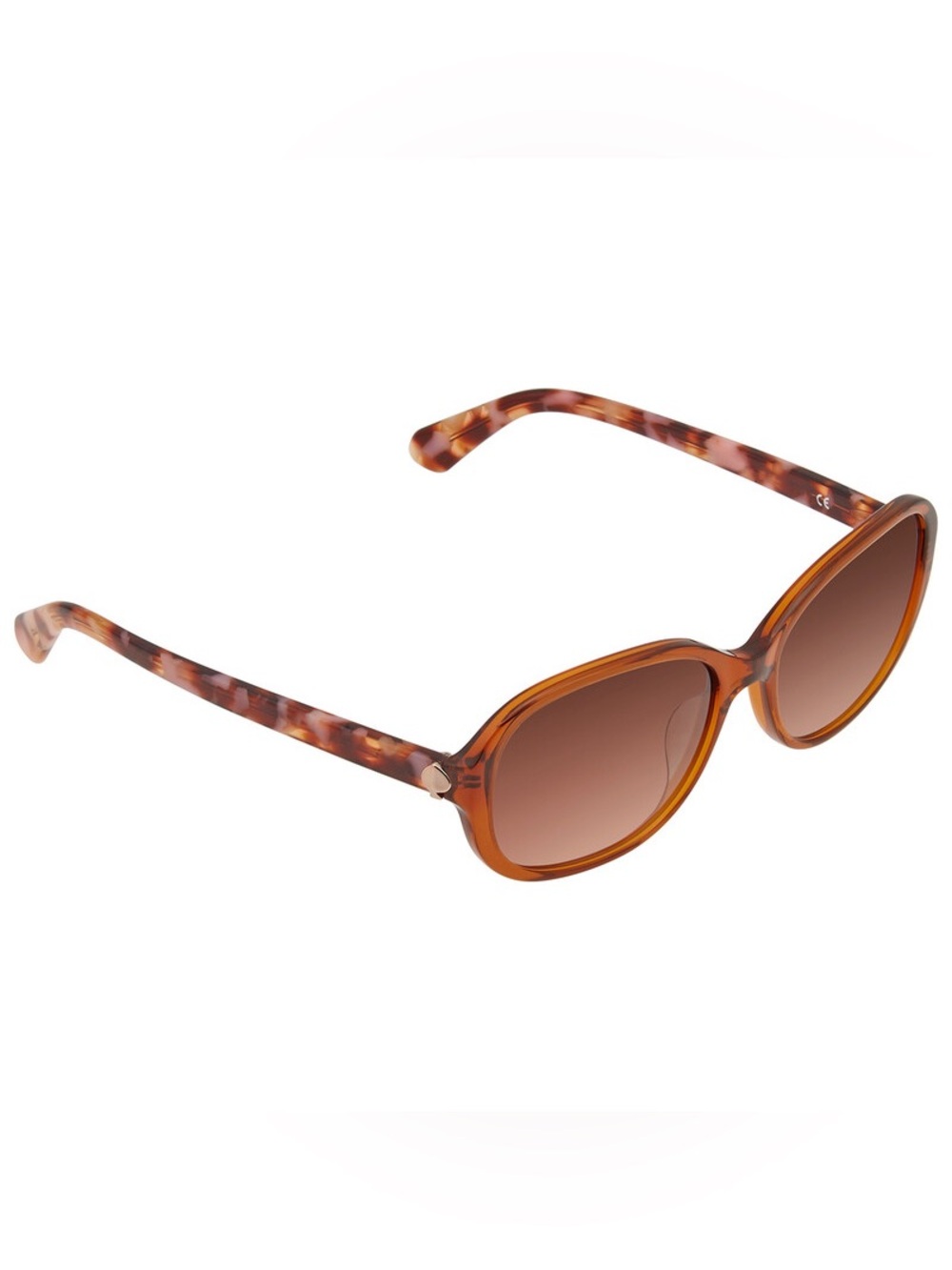 Kate Spade Izabella tortise shell and brown round sunglasses